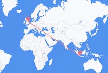 Flights from Jakarta, Indonesia to Kirmington, England