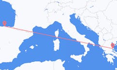 Flyg från Volos till Santander