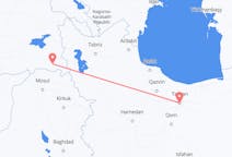 Flights from Tehran, Iran to Hakkâri, Turkey