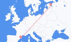 Flyg från Tartu till Barcelona