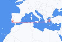 Flights from Faro, Portugal to Mykonos, Greece