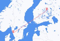 Voli da Kuopio, Finlandia a Göteborg, Svezia