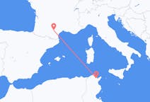 Flyg från Tunis till Castres