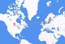 Flüge von Brandon, Kanada nach Tallinn, Estland