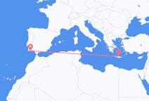Flights from Faro, Portugal to Heraklion, Greece