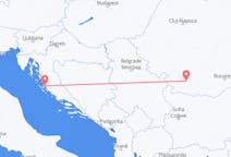 Flyreiser fra Zadar, Kroatia til Craiova, Romania