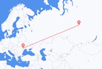 Flights from Podkamennaya Tunguska, Russia to Chișinău, Moldova