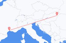 Flights from Montpellier to Debrecen