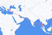 Flyg från Phuket City, Thailand till Dalaman, Turkiet
