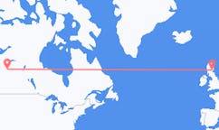 出发地 加拿大出发地 麦克默里堡前往苏格兰的邓迪的航班