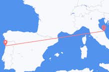 Flyreiser fra Ancona, Italia til Porto, Portugal