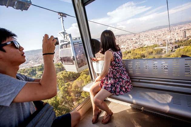 Barcelona: Explore Montjuïc Cable Car Ride with Round Trip Ticket