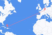 来自特克斯和凯科斯群岛出发地 普羅維登西亞萊斯島目的地 德国法兰克福的航班