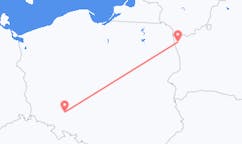Flights from Grodno, Belarus to Wrocław, Poland