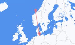 Flights from Kristiansund, Norway to Lubeck, Germany
