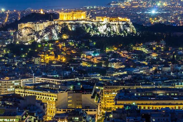 雅典之夜：4小时私人导游