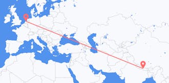 Flyrejser fra Nepal til Holland