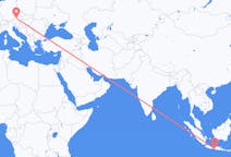 Flyrejser fra Yogyakarta, Indonesien til Linz, Østrig