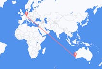Flyrejser fra Perth, Australien til Stuttgart, Tyskland