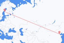 Flights from Tianjin, China to Vaasa, Finland