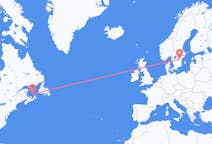 Flyrejser fra Les Îles-de-la-Madeleine, Quebec, Canada til Linköping, Sverige