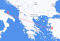 Flyg från Bari till Izmir