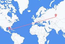 Flights from Cancún, Mexico to Omsk, Russia