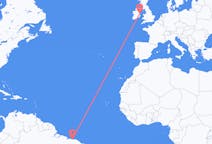 Flyrejser fra Parnaíba, Brasilien til Dublin, Irland
