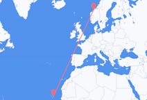 Flyreiser fra Boa Vista, til Kristiansund