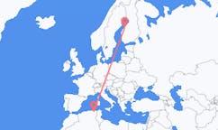 Flights from Constantine to Kokkola