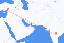 Flyreiser fra Hyderabad, India til Hatay Province, Tyrkia