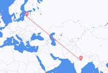 Flights from Jabalpur, India to Riga, Latvia