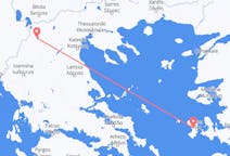 Fly fra Kastoria til Chios