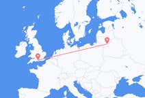 Voos de Southampton, Inglaterra para Vilnius, Lituânia