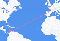 Flyrejser fra Cartagena, Colombia til Pau, Frankrig