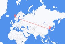 Flyreiser fra Seoul, Sør-Korea til Kristiansund, Norge
