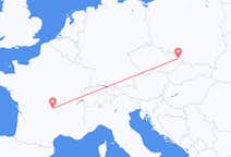 Flyreiser fra Clermont-Ferrand, til Ostrava