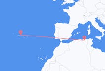 Flyg från Konstantin, Algeriet till Terceira, Portugal