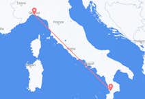 Flyreiser fra Lamezia Terme, Italia til Genova, Italia