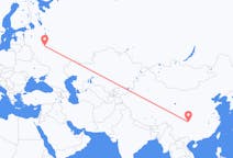 Flights from Chongqing, China to Moscow, Russia