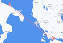 Flights from Bari, Italy to Patras, Greece