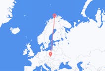 Flug frá Alta, Noregi til Katowice, Póllandi