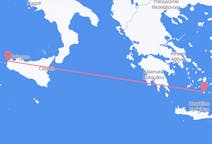 Flights from Trapani, Italy to Santorini, Greece