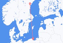 Flights from Gdansk to Sundsvall