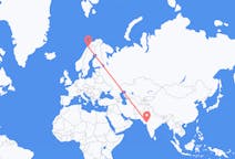 Flights from Vadodara, India to Narvik, Norway