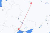 Flyg från Moskva, Ryssland till Odessa, Ukraina