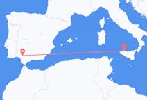 Flyg från Sevilla, Spanien till Palermo, Italien