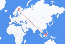 Flights from Palu, Indonesia to Oulu, Finland