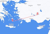Flyg från Konya till Santorini