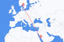 Flights from Jeddah to Gothenburg